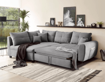 Rozkladacie súpravy a pohovky sú veľmi praktické