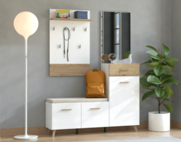 Praktické a dizajnové zariadenie pomocou chodbových zostáv