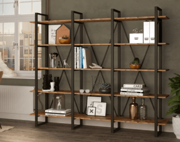 Regál do domácnosti: funkčný doplnok, ktorý poslúži v každej miestnosti