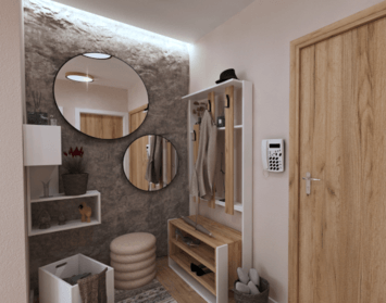 Očami dizajnéra: Ako zariadiť malú predsieň