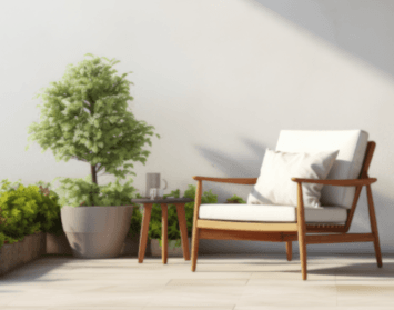 Zútulnite terasu stromami, ktorým sa darí aj v kvetináčoch