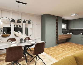 Očami dizajnéra: Moderná obývačka s kuchyňou