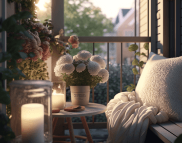 Ako zútulniť balkón, aby sme sa na ňom cítili príjemne