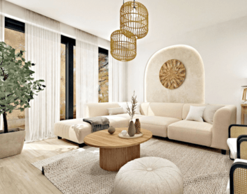 Očami dizajnéra: Obývačka v škandinávskom štýle