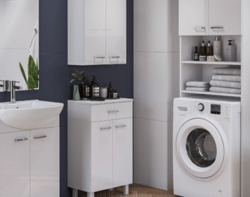 Ako rozumne na úložný priestor v malej kúpeľni?