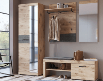 Predsieňová zostava so sedením: akú si vybrať a kam sa hodí?