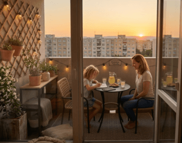 4 tipy nielen pre malý balkón