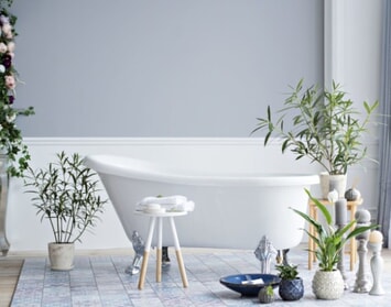 Nevyhýbajte sa dekoráciám v kúpeľni