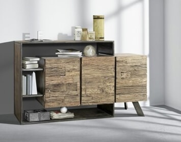 Komody z masívu starnú do krásy