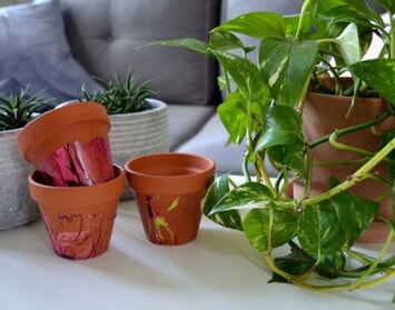 Ako premeniť klasický črepník na DIY kúsok