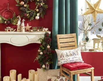 Ako si skrášliť byt počas Vianoc