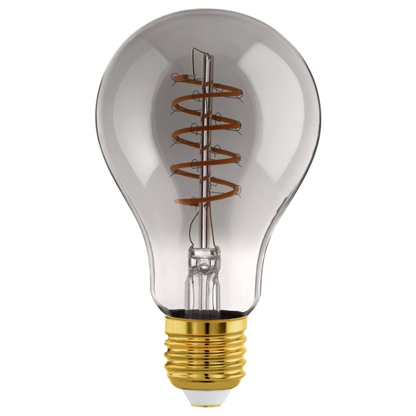 LED žiarovka filament 110084 E27, 4W, teplá biela, dymové sklo 1