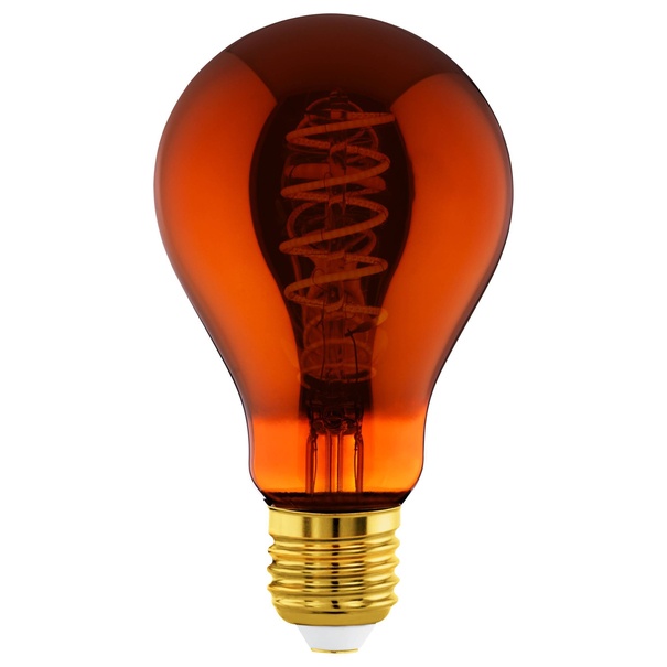 LED žiarovka filament 110089 E27, 4W, teplá biela, medená 1