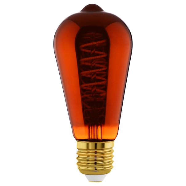 LED žiarovka filament 110094 E27, 4W, teplá biela, medená 1