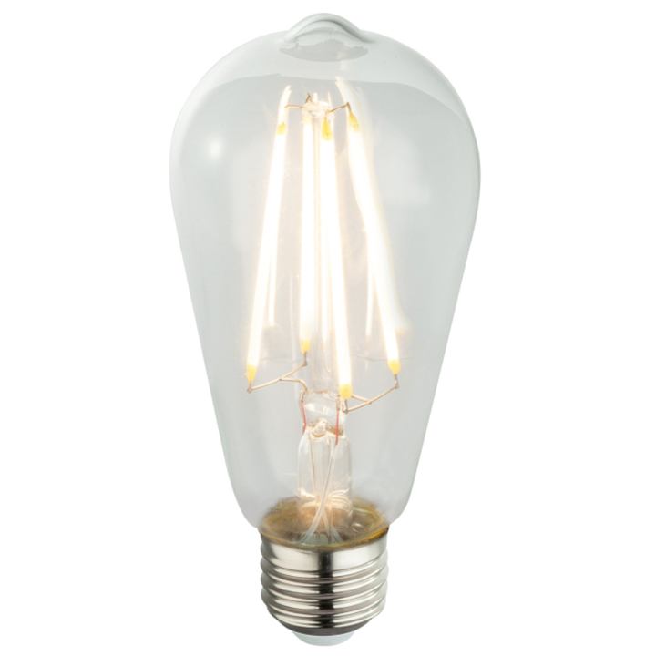 LED žiarovka filament 11399 E27, 7W, teplá biela, číra 1