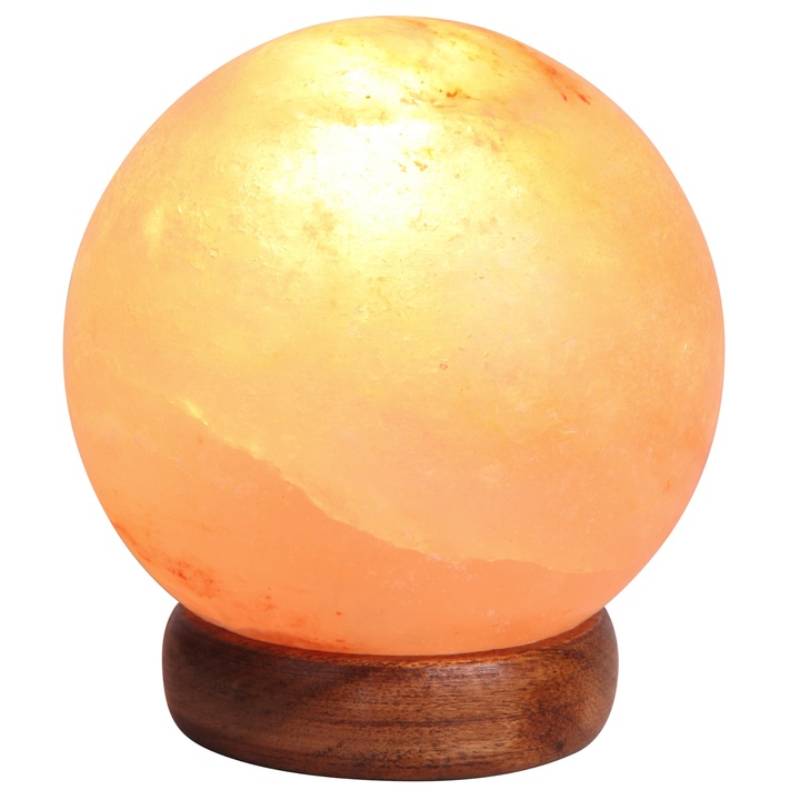 Soľná lampa 4093 červenooranžová 1