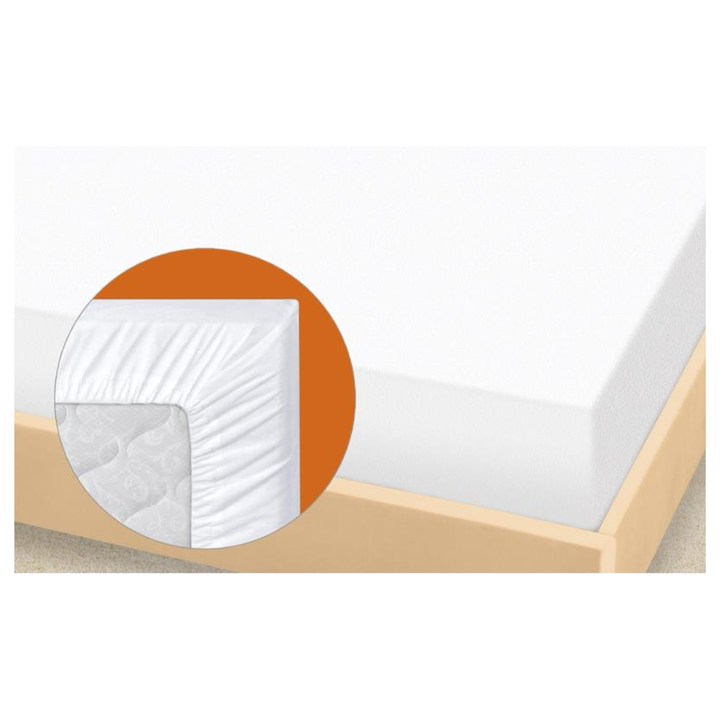 Detské nepriepustné prestieradlo 8592325061924 biela, 70x140 cm 1