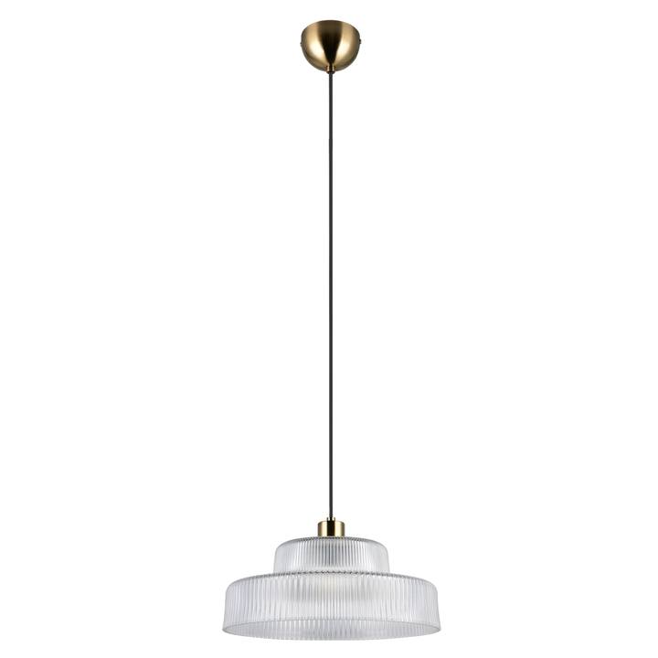 Závesné svietidlo ABELLA zlatá/priesvitná 1