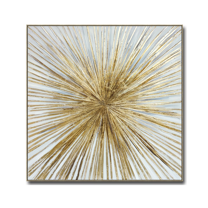 Obraz ABSTRACTION XIV 100x100 cm, viacfarebná 1