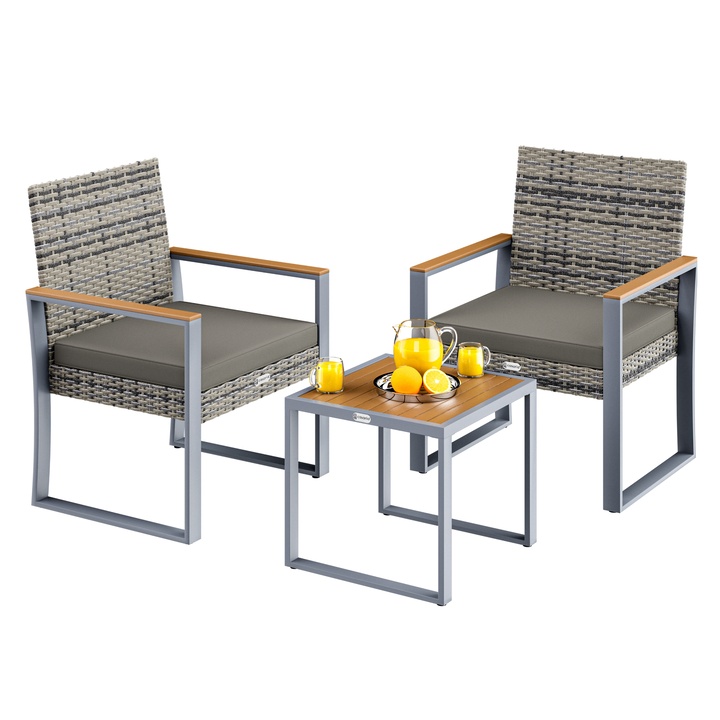 Záhradná zostava ACADA sivá 1