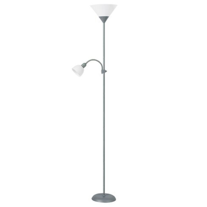 Stojacia lampa ACTION strieborná 1