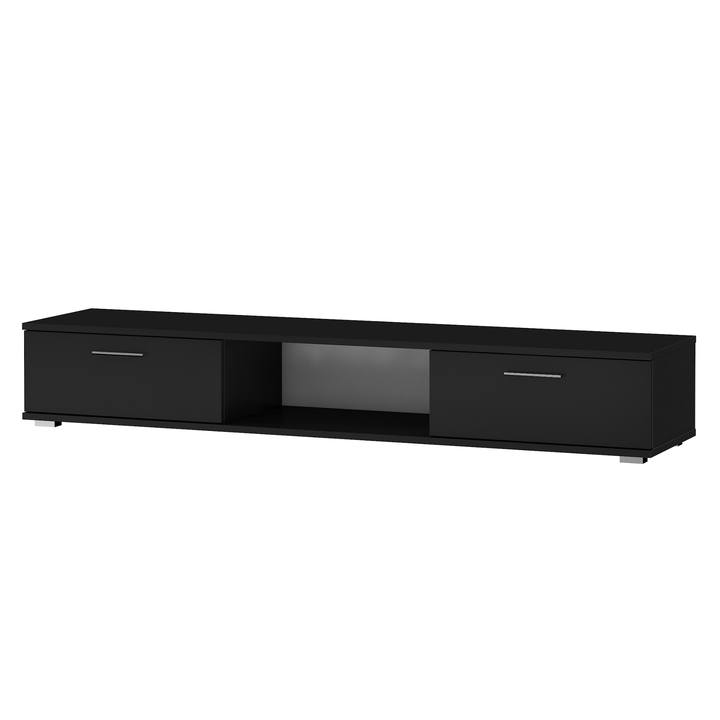 TV stolík ADENE čierna matná 1