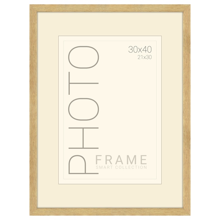 Fotorám AELRIC III prírodná, 30x40 cm 1