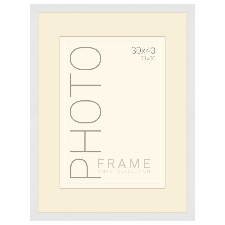 Fotorám AELRIC biela, 30x40 cm 1