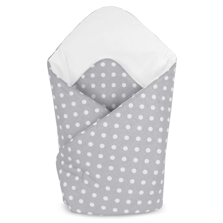 Zavinovačka AGÁTA sivá/biela 1