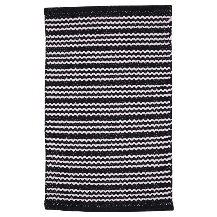 Koberec AIRI 1 čiernobiela, 60x110 cm 1