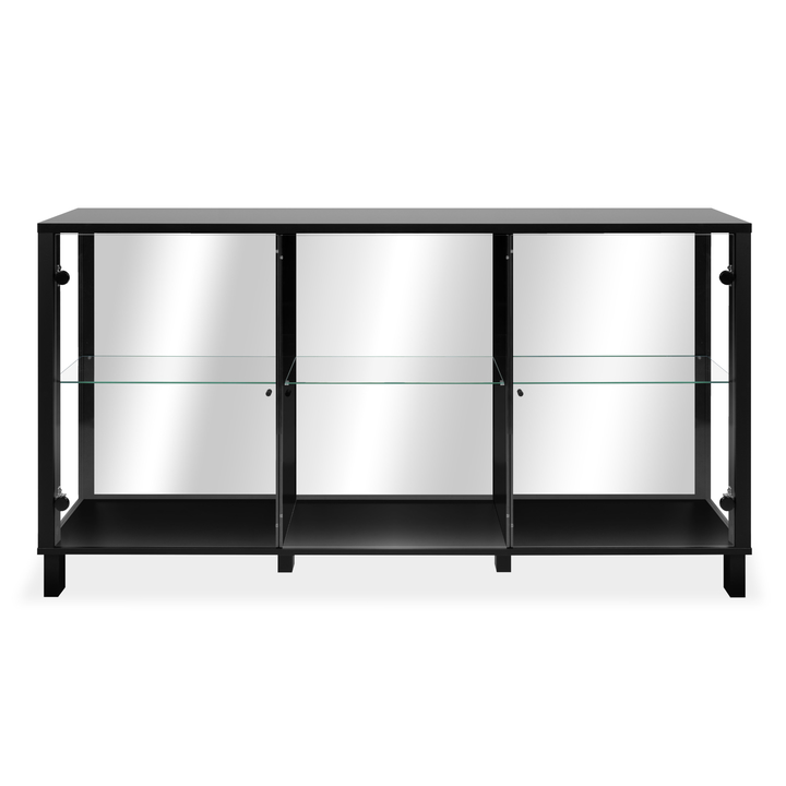 Vitrína ALBI IV čierna 1