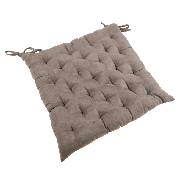 Sedák na stoličku ALCANTARA taupe 1