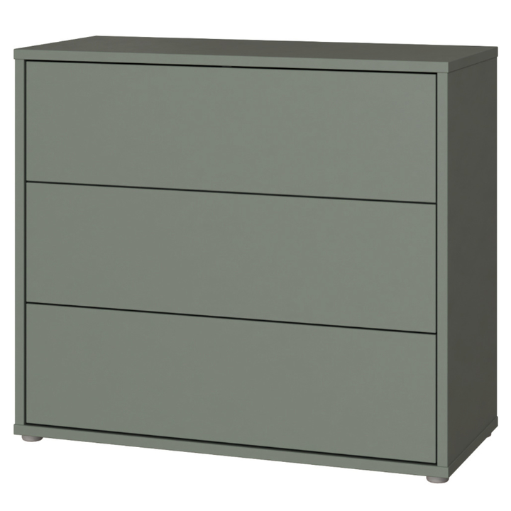 Komoda ALICE 2 šalviová, šírka 95 cm 1