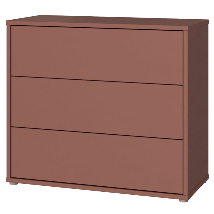 Komoda ALICE 2 terakota, šírka 95 cm 1