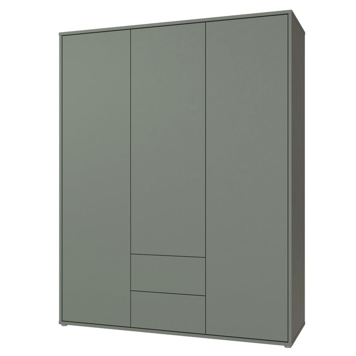 Šatníková skriňa ALICE 2 šalviová 1