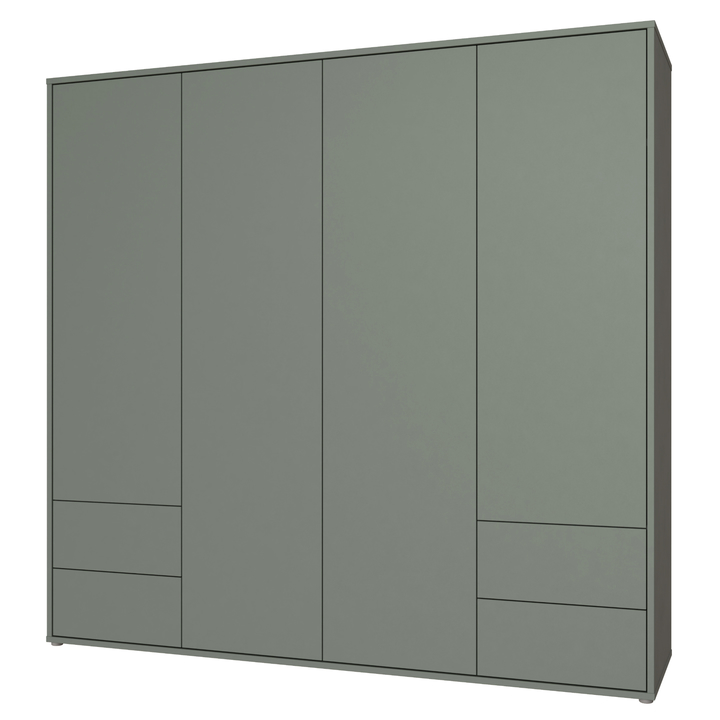 Šatníková skriňa ALICE 3 šalviová 1