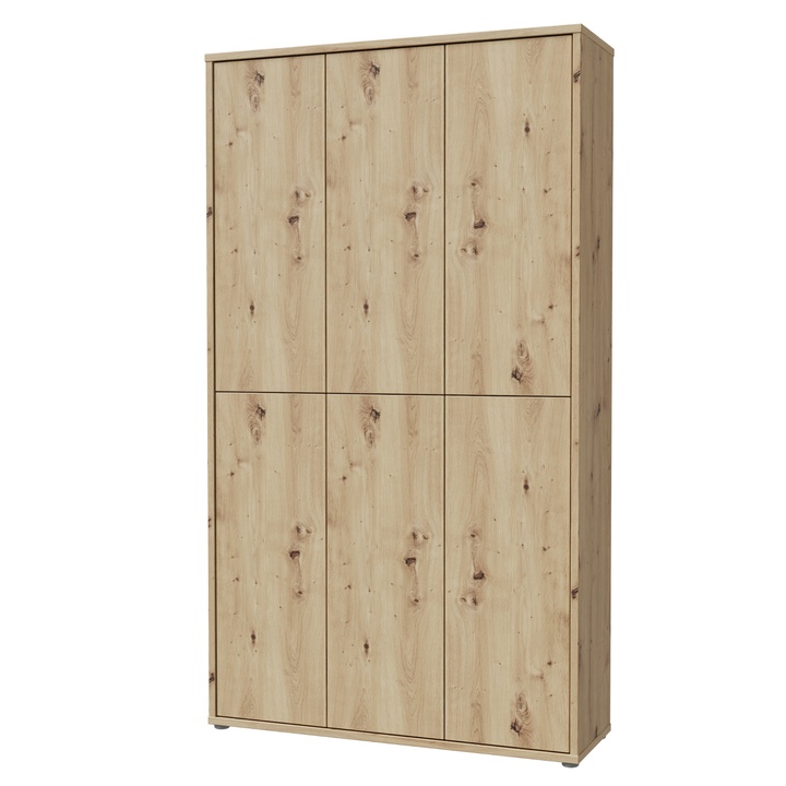 Skriňa na topánky ALICE 6 dub artisan 1