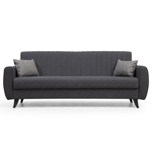 Pohovka ALKON 2 tmavosivá 1