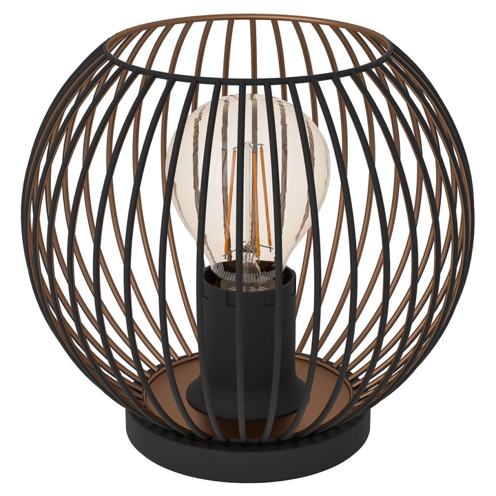 Stolná lampa ALMANZORA čierna/medená 1