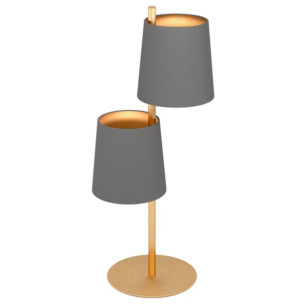 Stolná lampa ALMEIDA 2 oceľ/mosadz 1