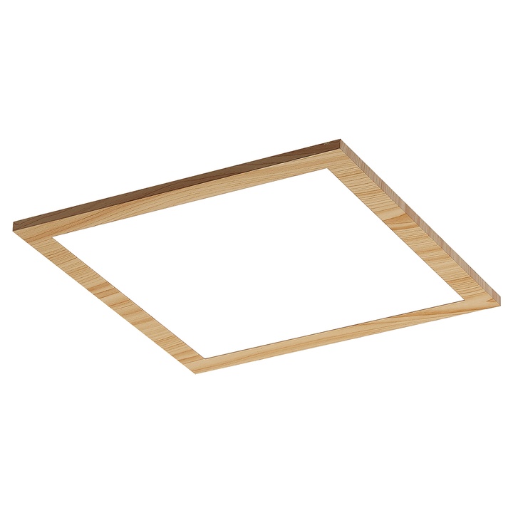 Stropné svietidlo ALMOND buk/biela, šírka 30 cm 1