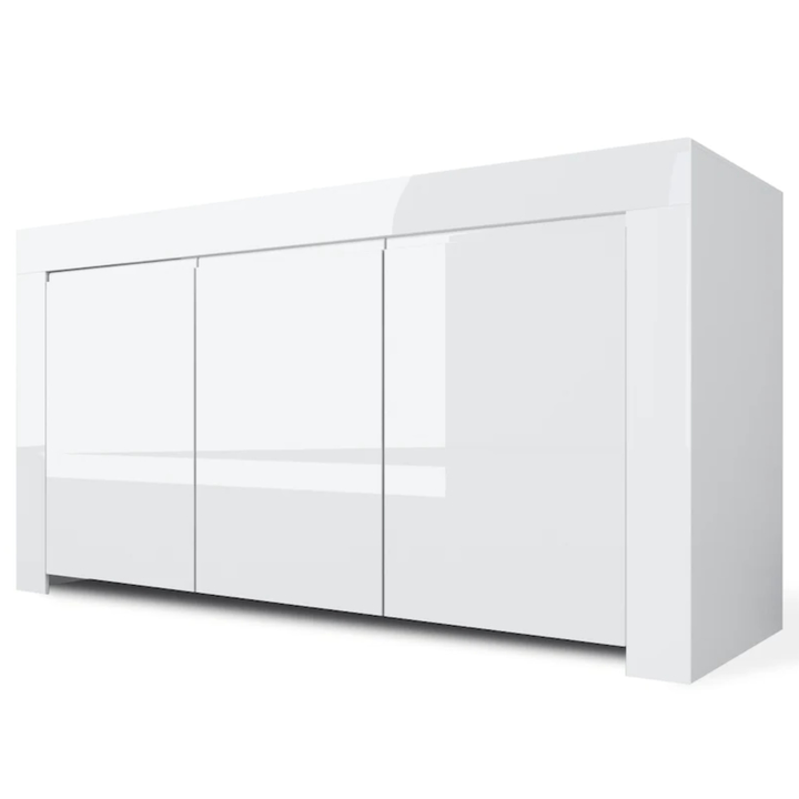 Komoda AMALFI 1 biela lesklá 1