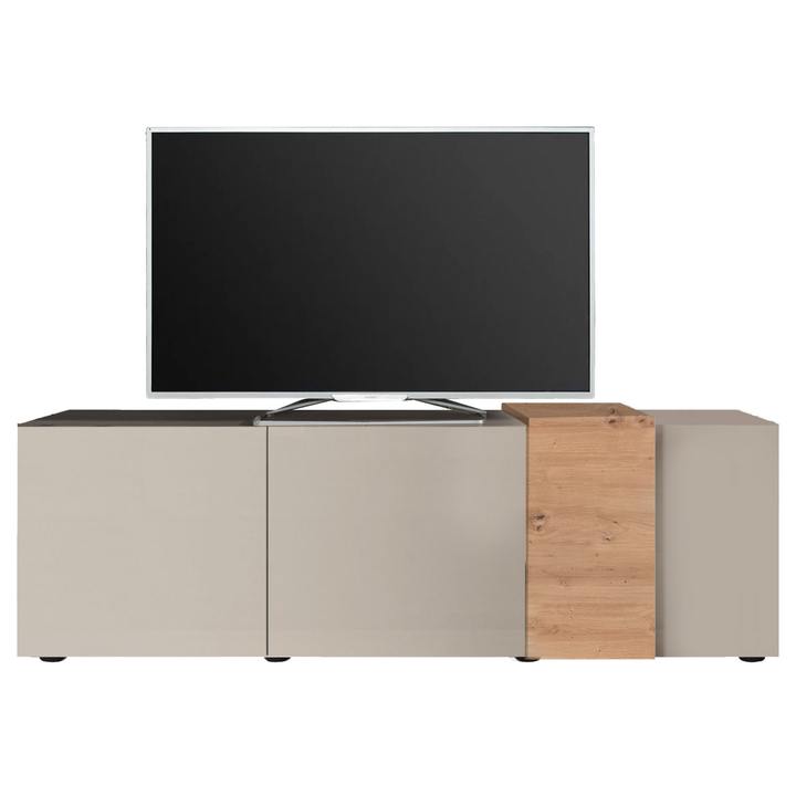 TV komoda AMALFI kašmír/dub artisan 1