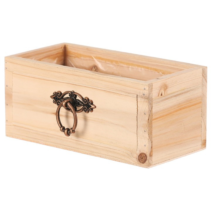 Obal na kvetináč AMIEL drevo, šírka 20 cm 1