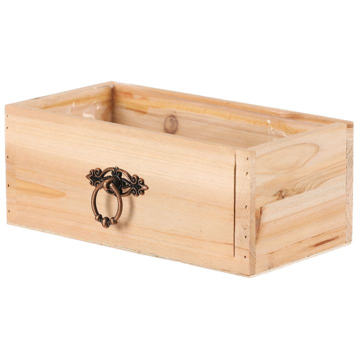Obal na kvetináč AMIEL drevo, šírka 25 cm 1