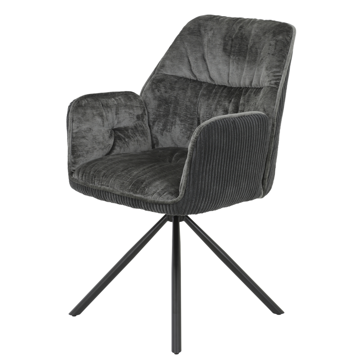 Jedálenská stolička AMIRA S antracitová 1