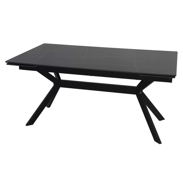 Jedálenský stôl AMPIRAO čierna, šírka 160 cm 1