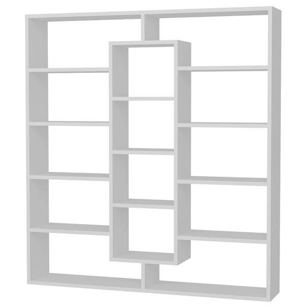 Knižnica AMPLE biela 1