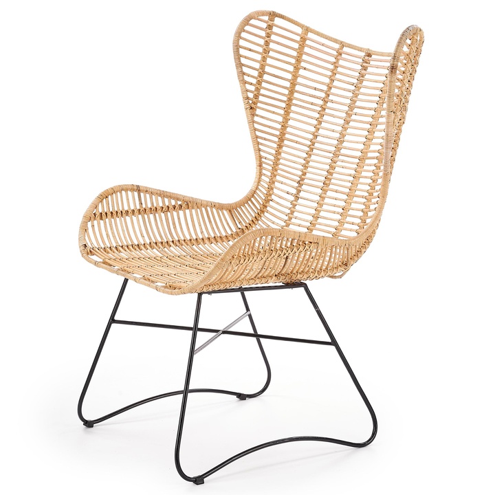 Kreslo ANDAONO prírodná 1