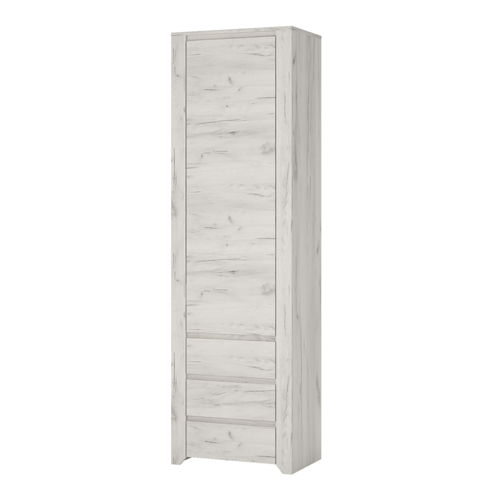 Regál ANGEL 10 dub craft biely 1